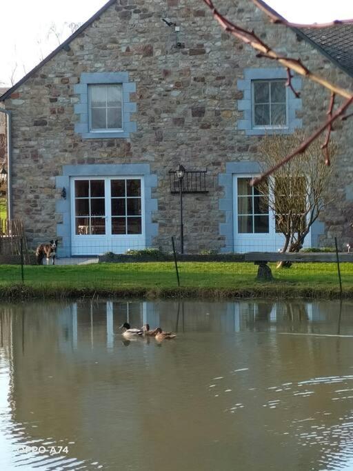 Gite La Dame Au Lit Gite A La Ferme Momignies Exteriér fotografie