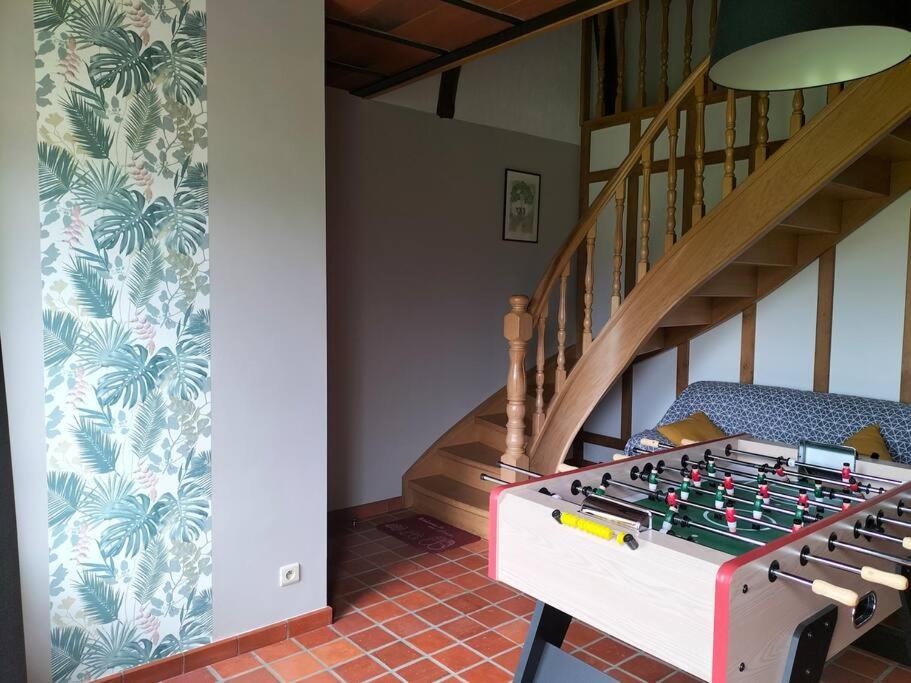 Gite La Dame Au Lit Gite A La Ferme Momignies Exteriér fotografie